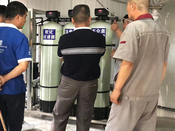 客户验收现场